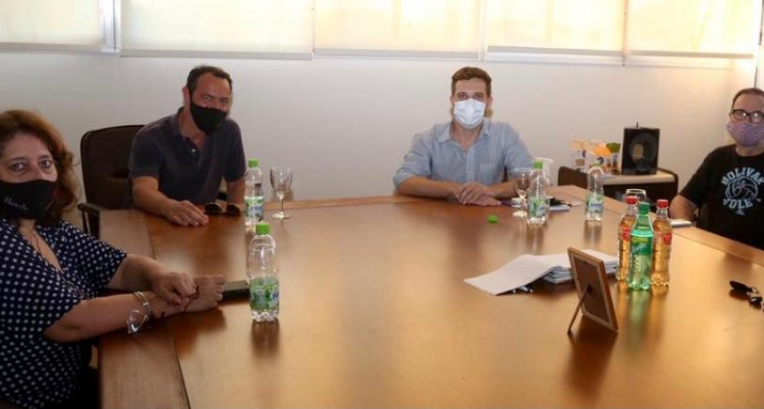 Importante reunión entre la Cooperativa Eléctrica y el Círculo Médico de Bolívar