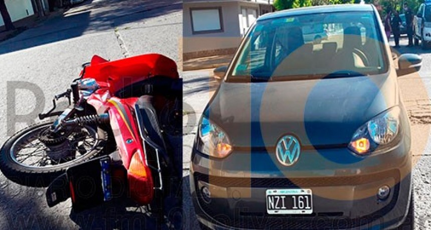 Un joven fue trasladado al hospital a raíz de un accidente