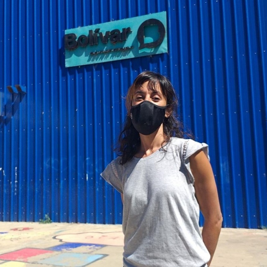 Cecilia Ané (ATR DIAT): “Esta es una experiencia única para mí, estar trabajando con chicos de primaria y secundaria me encanta”