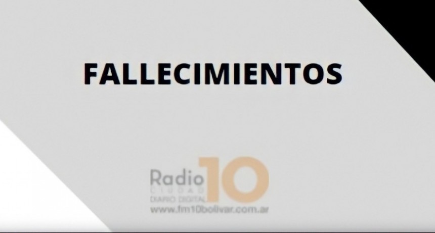 Falleció Domingo Ismael García 