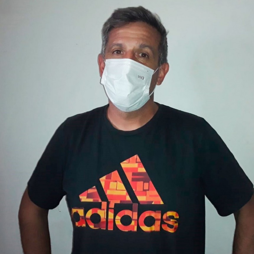 Lucho Lede: “Es una alegría inmensa, porque uno empezó futbolísticamente acá y ahora me toca trabajar”