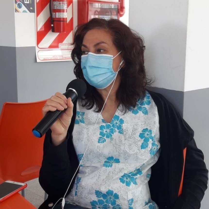 María Estela Jofre: “La gente se recupera rápidamente, sin sintomatología grave y eso sin dudas no tiene otra vinculación que no sea la vacuna”