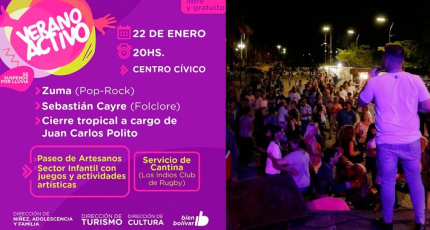Este domingo vuelve Cultura Activa al Centro Cívico, y en FM 10 hablamos con Jorge Fernández