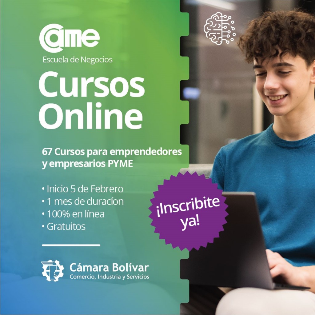 Se encuentra abierta la Inscripción para los Cursos on line de CAME Educativa 