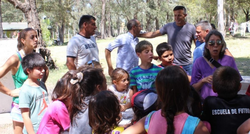 El Intendente Pisano acompañó el cierre de las Escuelas Abiertas de Verano