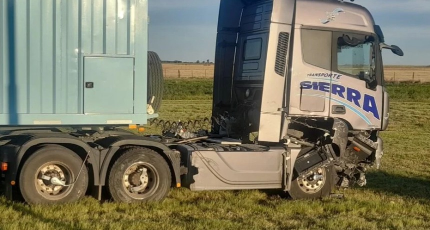 Una mujer bolivarense sufrió un accidente en La Pampa, cuando se desplazaba junto a su familia