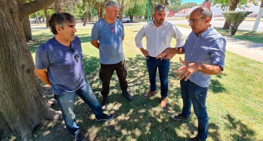 El Intendente Marcos Pisano presentó al nuevo Director de Parques y Plazas, Fernando Álvarez