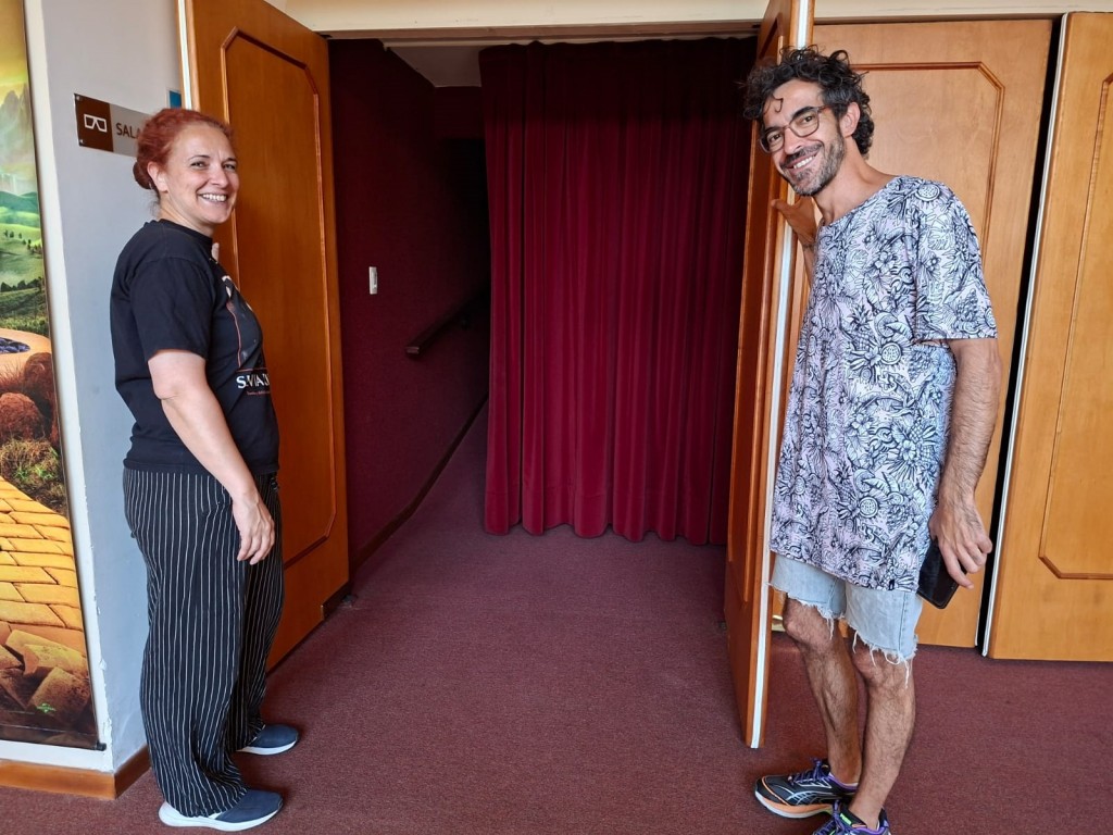 Reapertura del Cine Avenida: Nadia Marchione y Raúl Chillón confirmaron la grilla de películas y algunos cambios en el funcionamiento