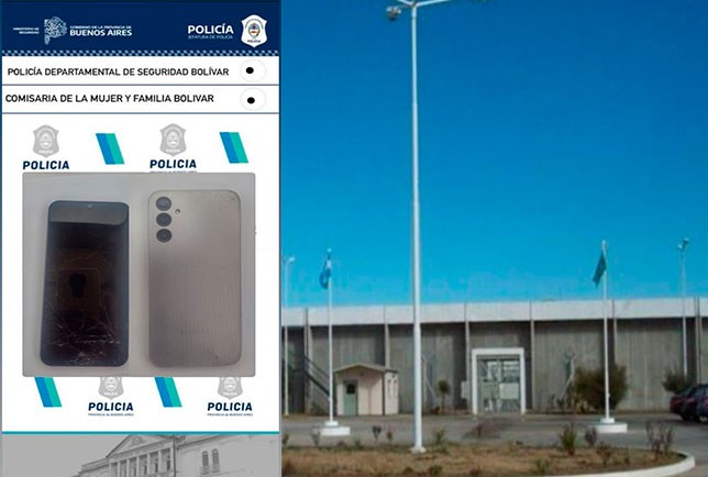 Urdampilleta-Unidad 17: secuestraron un teléfono celular en el marco de una causa por 