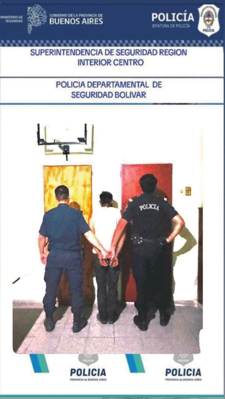 Eficaz intervención del Comando Patrulla, evitó que un hecho de violencia de género pase a mayores en Bolívar