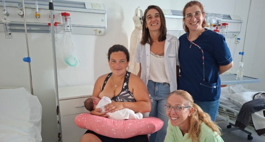 Hospital Miguel Capredoni: nació la primera bebé del año 2026, se llama Emma Fiorentino Charo