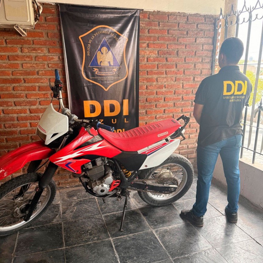 Informe Oficial SUB DDI de Bolívar: Allanamientos con cuatro motocicletas de distintas cilindradas secuestradas