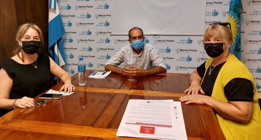 Pisano se reunió con integrantes de 