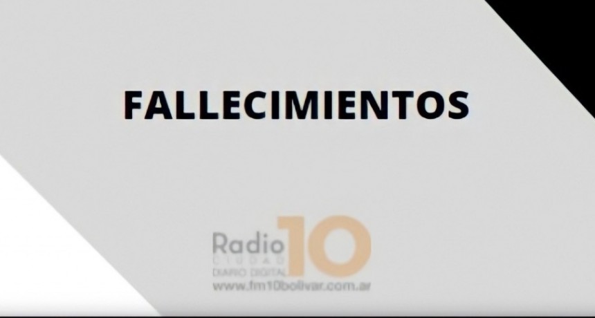 Falleció Hilda Sara Velizan