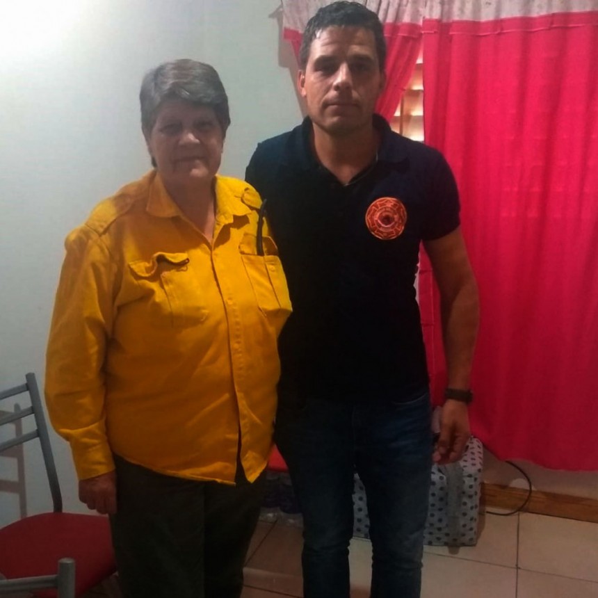 Entrevista con Alicia Velasco, Jefa del Cuerpo Activo de Bomberos Voluntarios de General Alvear - Corrientes