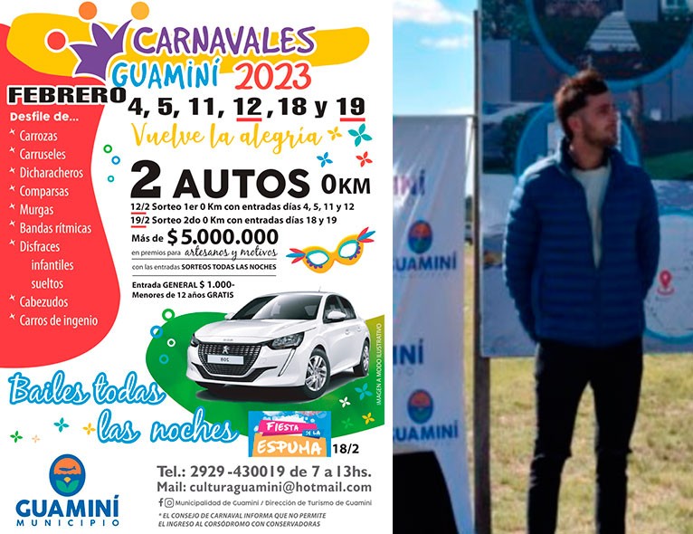 Roberto Rossi (Jefe de Gabinete Municipalidad de Guaminí): 