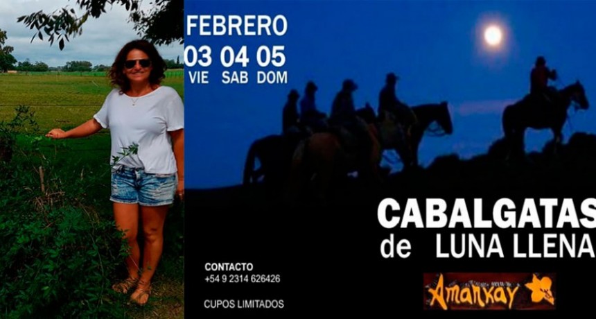 Amancay es una Escuela de Equitación Criolla, y organiza para este fin de semana, una cabalgata nocturna, y en FM 10 hablamos con Verónica Larralde