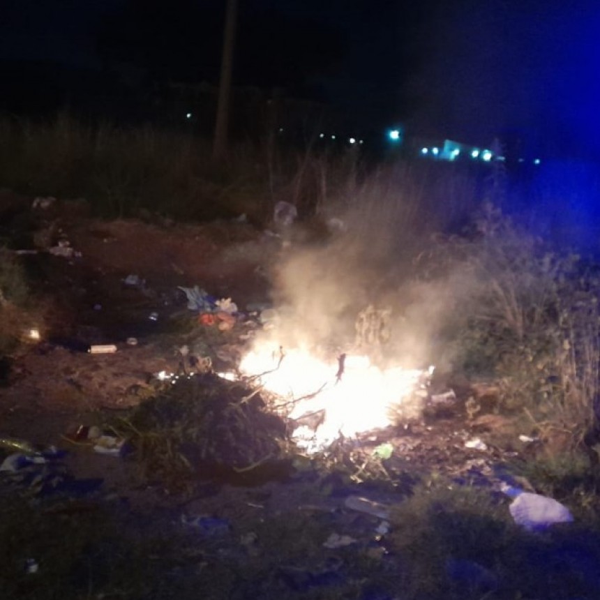 La salida de Bomberos de la medianoche del domingo