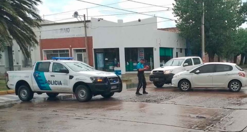 Se registró una colisión leve, sin heridos