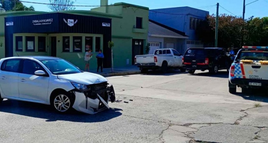 Colisión sin heridos