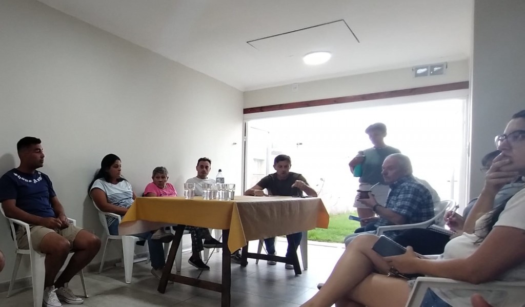  Bali Bucca se reunió con vecinos de Barrial Alto