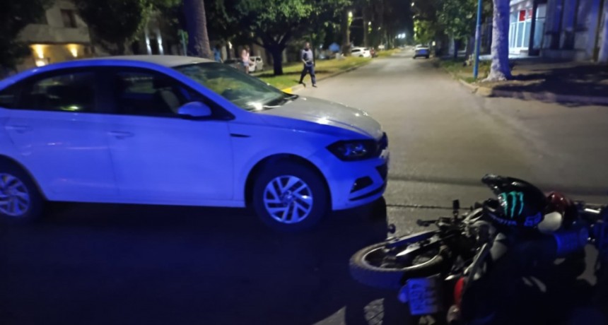 Un joven fue trasladado al hospital Capredoni, por criterio preventivo, tras un accidente