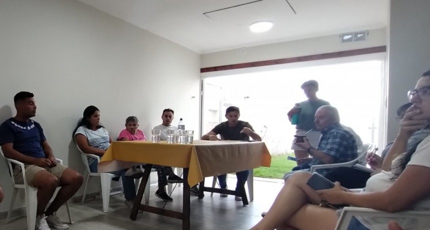  Bali Bucca se reunió con vecinos de Barrial Alto