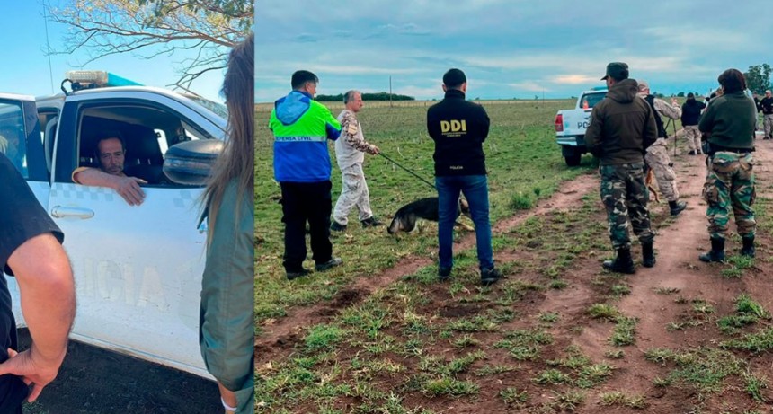 Informe SUB DDI Bolívar: Fue hallado el trabajador rural Adrián Gallo, a unos 10 kilómetros de donde se había ausentado