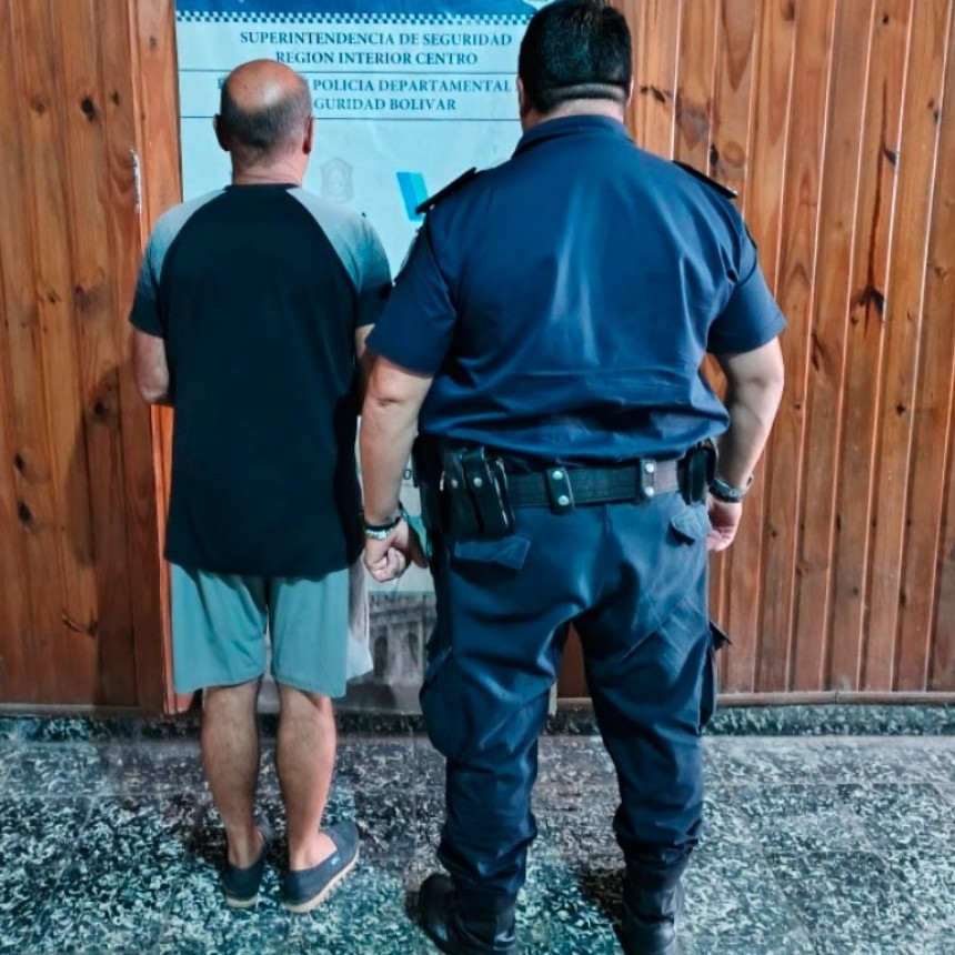 Informe Oficial Jefatura Departamental de Policía: un hombre fue aprehendido por desobedecer una orden judicial, en un caso de Violencia de Género sucedido en barrio Los Zorzales