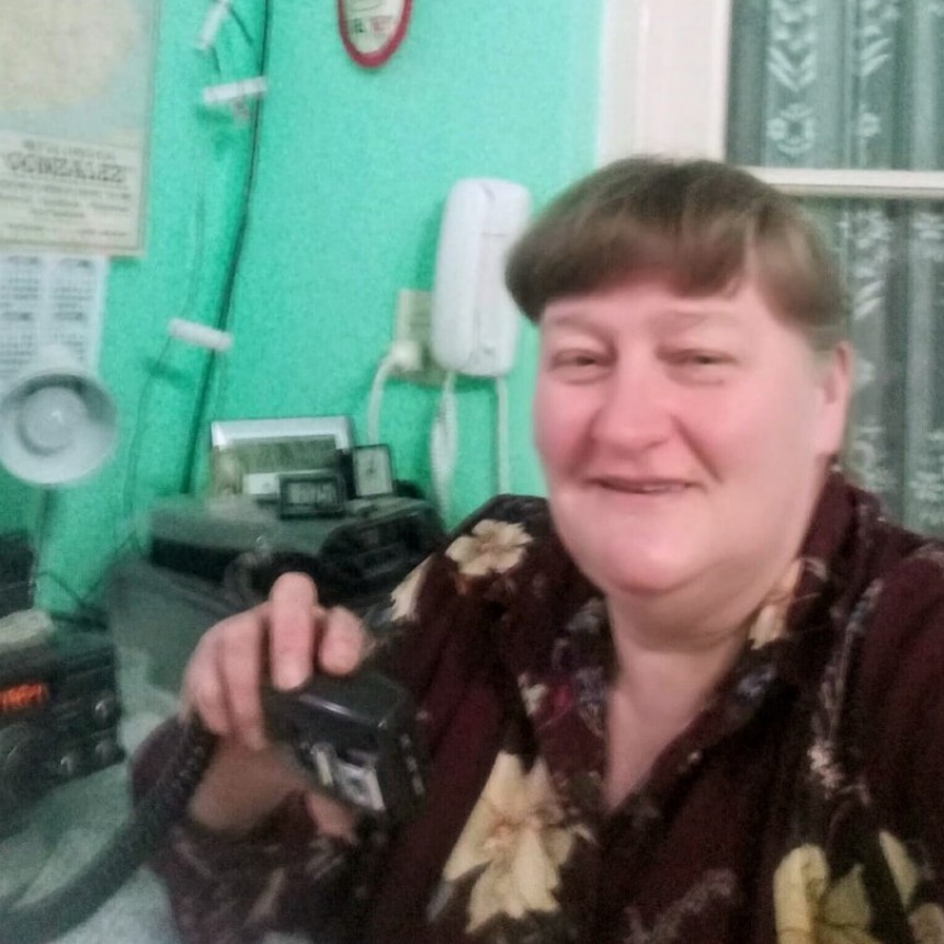 María de los Ángeles Herrero (Radio Club): “Debido a la pandemia se detuvo la única fuente de ingresos del Club, que era el alquiler del salón”