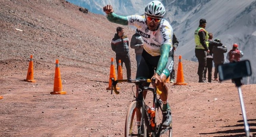 Juan Pablo Dotti ganó la etapa reina del Cristo Redentor y lidera la General