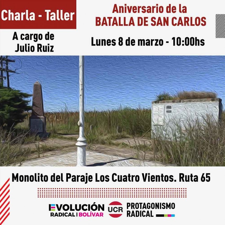 Doble jornada el 8 de marzo: Talleres educativos organizados desde Evolución Radical Bolívar