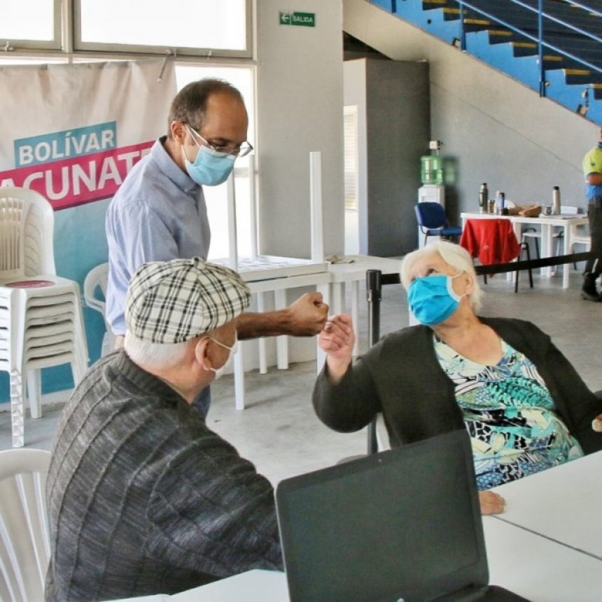 Bolívar Vacunate: El Intendente Pisano recibió 600 dosis de Sinopharm y mañana el Vacunatorio ya tendrá 400 turnos
