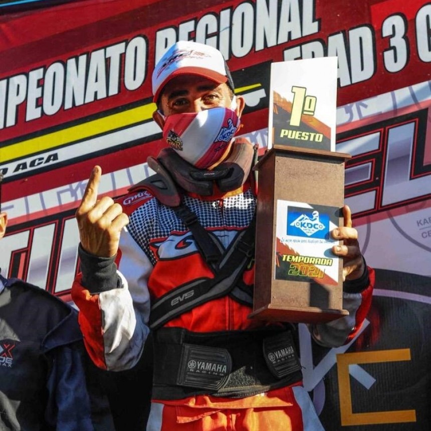 Federico Díaz: “Estamos muy contentos, no esperábamos dos victorias, pero sabíamos que teníamos un buen karting en las dos categorías”