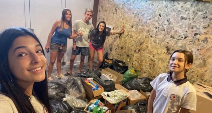 Oriana Alfonsín: “Me sorprendió la cantidad de personas en Bolívar que se prestaron para ayudarnos”