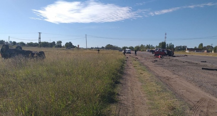 Dos familias golpeadas por el dolor, falleció el conductor del Fiat Duna