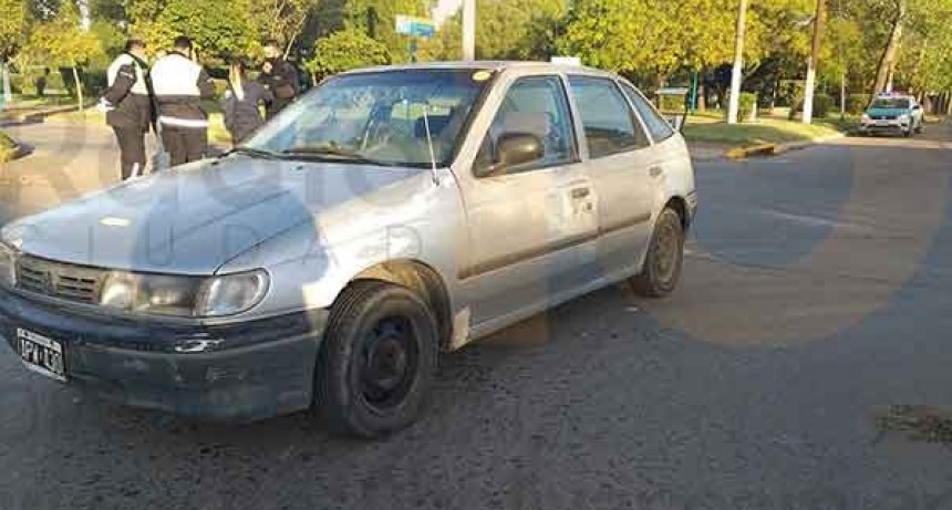 Se registró un impacto en Avenida Brown y Pedro Vignau