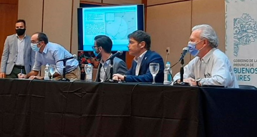 El intendente Marcos Pisano firmó obras viales para el tramo 9 de Julio-Bolívar