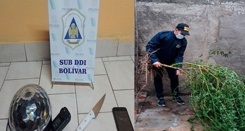 SUBDDI Bolívar: En varios allanamientos, secuestraron elementos robados en una quinta