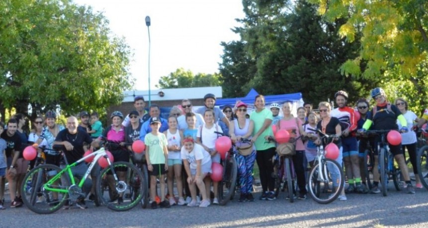 Impulsando el programa "Teste&aacute; tu coraz&oacute;n", se realiz&oacute; la bicicleteada para concientizar sobre enfermedades cardiol&oacute;gicas