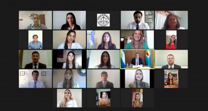 Colegio de Abogados de Azul: Se llev&oacute; a cabo la segunda jura de matriculados y matriculadas del a&ntilde;o, dos bolivarenses entre ellos