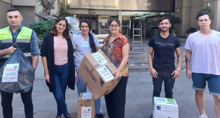 La Agencia Municipal de Seguridad Vial hizo entrega de las donaciones a la Casa de Corrientes