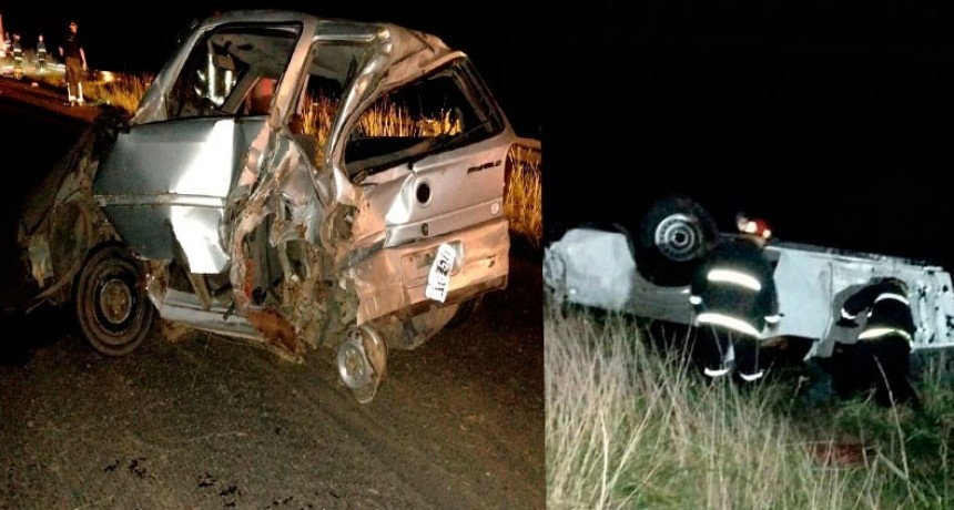 Grave accidente en ruta 5 a la altura de Juan José Paso: Un conductor de Capital Federal perdió la vida