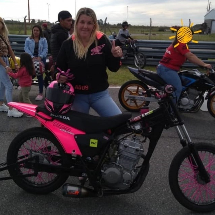 Taca Cellucio: “Fue sentir la moto en marcha y se me fueron las inquietudes, las dudas”