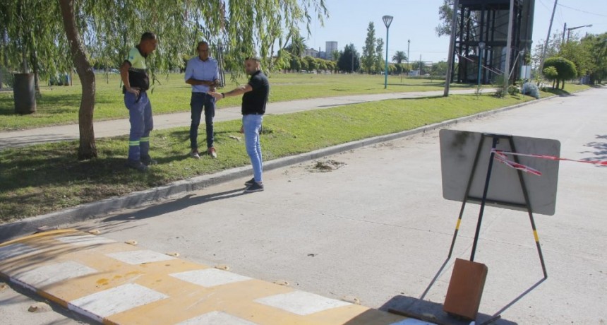 Plan Integral de Seguridad Vial: Se trabaja en Barrio San Juan 