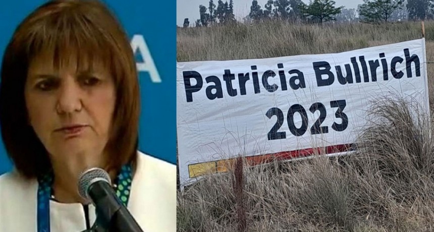 Patricia Bullrich ya est&aacute; promovi&eacute;ndose en el interior, su carteler&iacute;a lleg&oacute; a las rutas cercanas a Bol&iacute;var, y busca una alianza con el radicalismo disidente