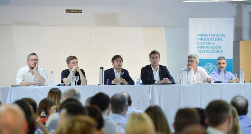 Kicillof participó del cierre del Consejo Productivo Sectorial Bonaerense
