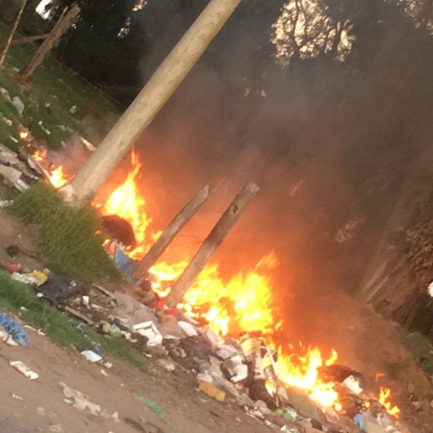 Nuevamente fuego en el espacio de Residuos Municipal