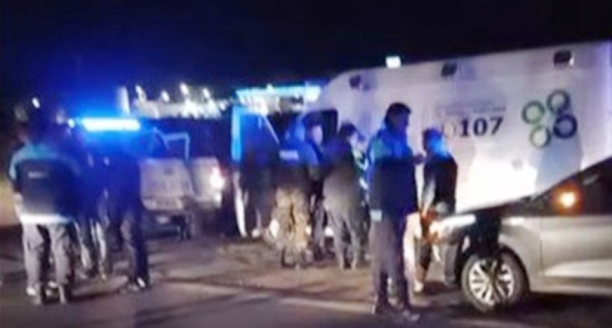 De película: Un individuo robo una ambulancia en Trenque Lauquen y la policía logró detenerlo tras una persecución