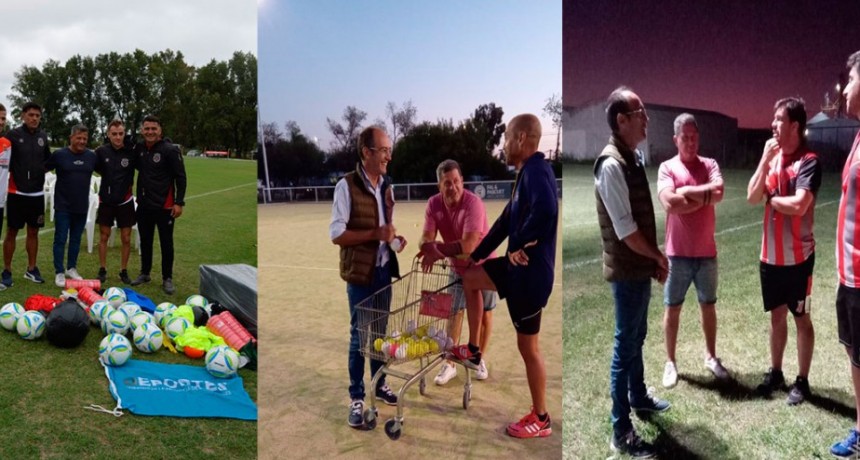 El Municipio hizo entrega de Aportes Económicos a diferentes Clubes Deportivos 